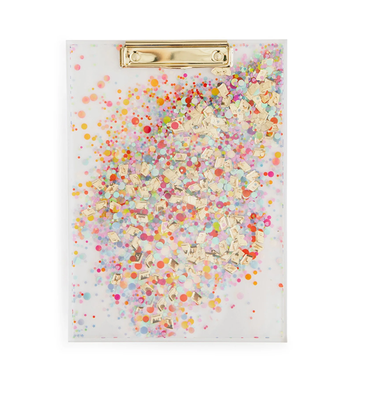 Jollity & Co. + Daydream Society Book Club Confetti Clipboard