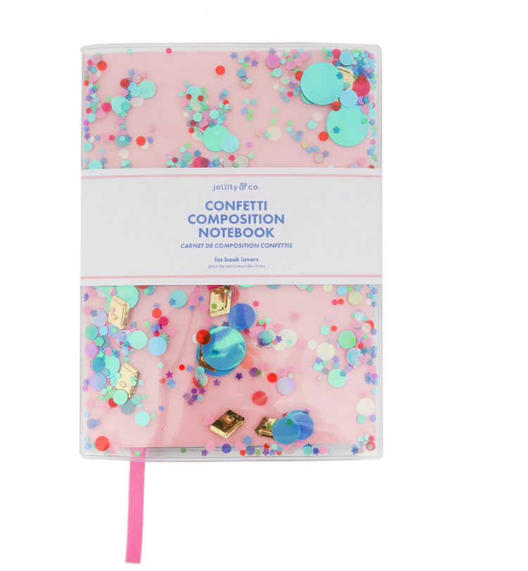 Jollity & Co. + Daydream Society Book Club Confetti Notebook