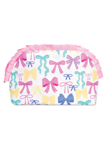 ISCREAM Pretty Bows Oval Cosmetic Bag
