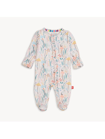 MAGNETIC ME Shroom and Bloom Ruffle Footie
