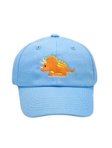BITS & BOWS Triceratops Baseball Hat (2-8)
