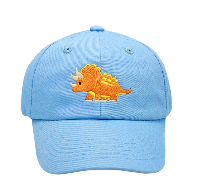 BITS & BOWS Triceratops Baseball Hat (2-8)