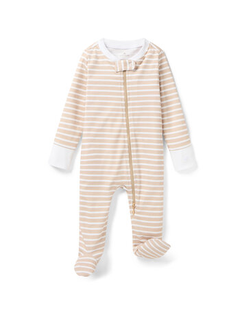 PETITE PLUME Pima Stripe Romper