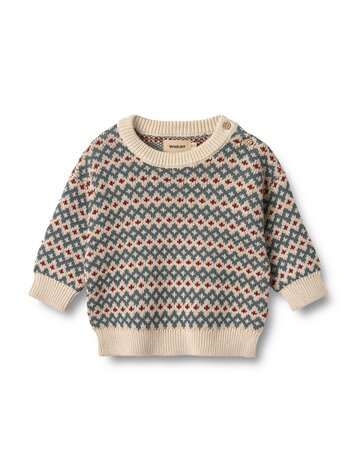 WHEAT Harlow Jacquard Pullover