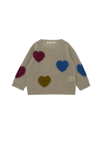 Sweater With Hearts