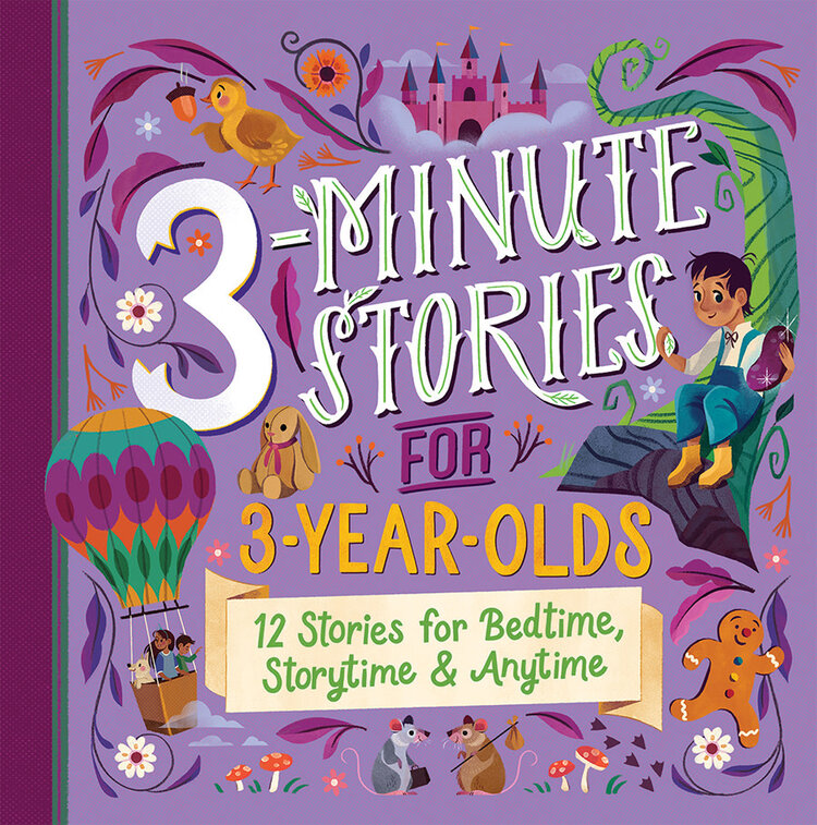 COTTAGE DOOR PRESS 3-Minute Stories for 3 Year Olds