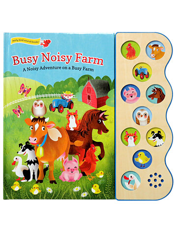 COTTAGE DOOR PRESS Busy Noisy Farm Interactive Sound Book