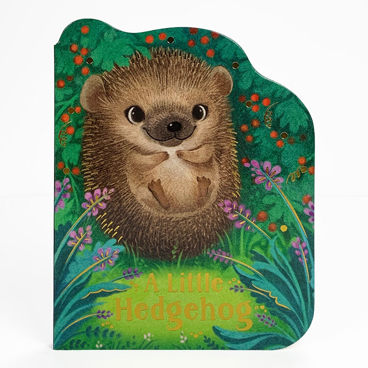 COTTAGE DOOR PRESS A Little Hedgehog Shaped Board Book