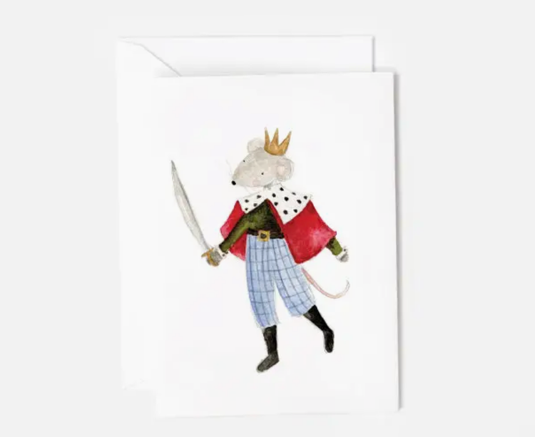 EMILY LEX STUDIO Mouse King Mini Notecard
