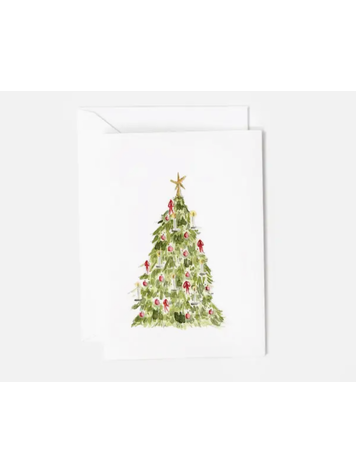 EMILY LEX STUDIO Nutcracker Tree Mini Notecard