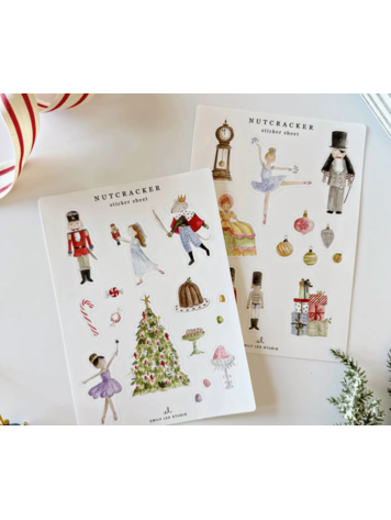 EMILY LEX STUDIO Nutcracker Sticker Sheets