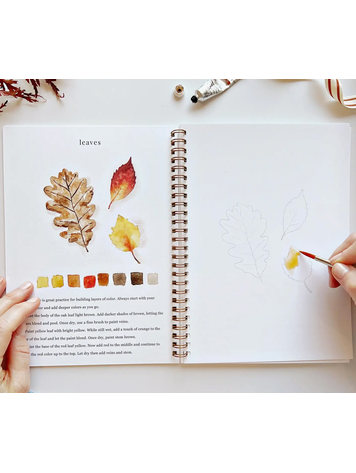 EMILY LEX STUDIO Autumn Watercolor Workbook