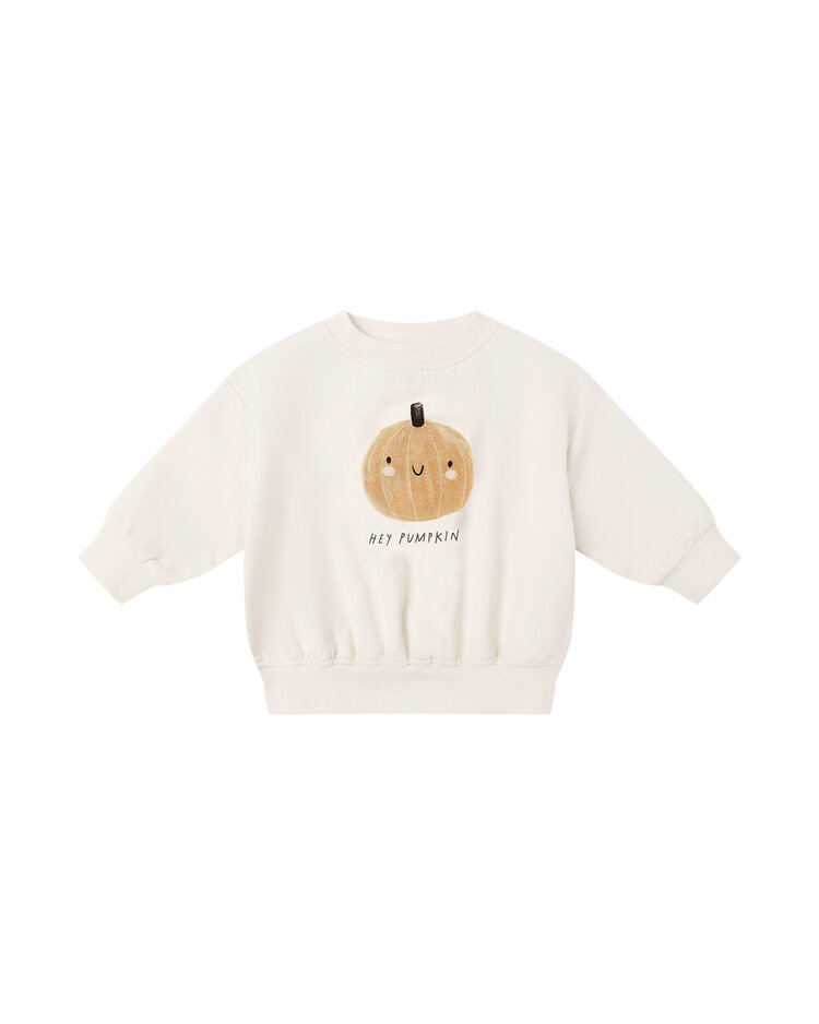 QUINCY MAE Pumpkin Sweatshirt