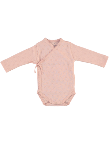 BEBE ORGANIC Heart Wrap Onesie