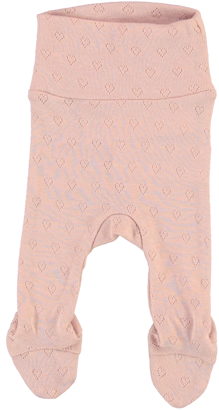 BEBE ORGANIC Heart Footed Legging