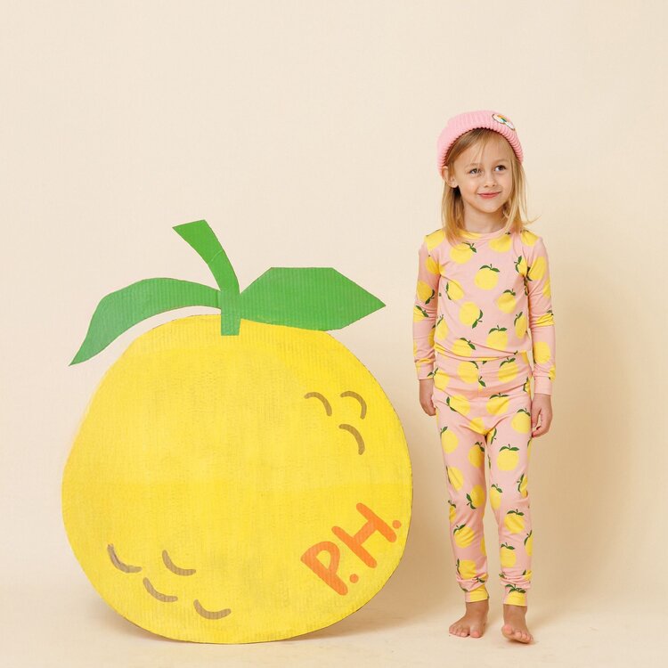 PETITE HAILEY Yuzu Bamboo Printed Set