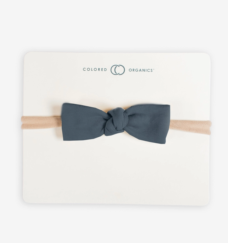 Classic Cotton Dainty Bow - Harbor