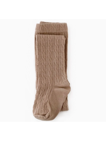 LITTLE STOCKING CO Cable Knit Tights