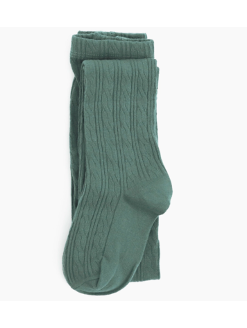 LITTLE STOCKING CO Cable Knit Tights