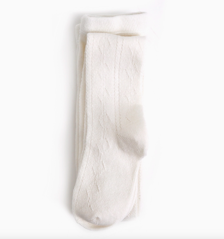 LITTLE STOCKING CO Fancy Knit Tights