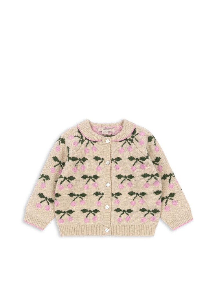 KONGES SLOJD Belou Knit Collar Cardigan