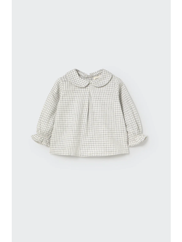 COZMO Gingham Flannel Top