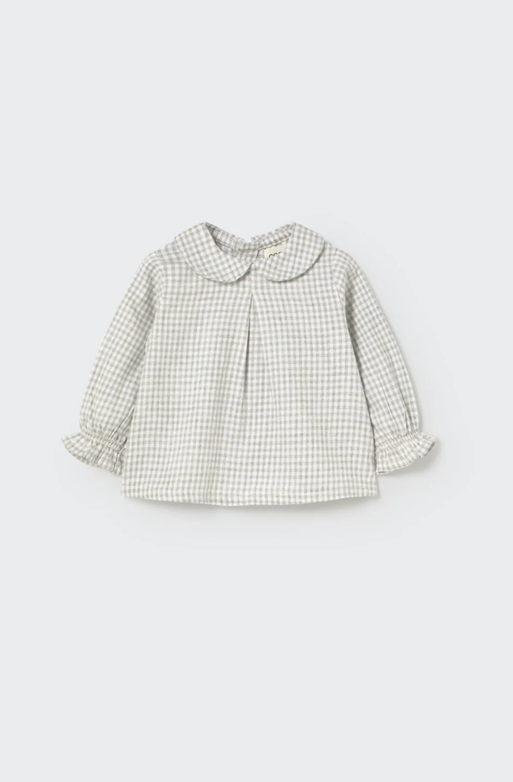 COZMO Gingham Flannel Top