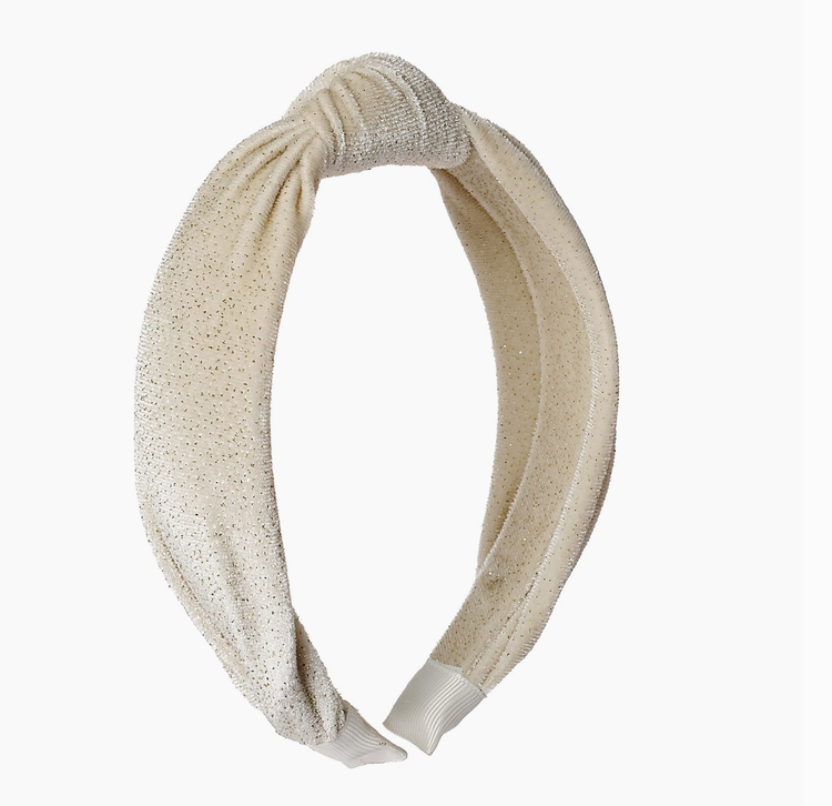 ROCKAHULA KIDS Sparkle Velvet Knotted Headband