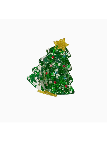 ROCKAHULA KIDS Jolly Christmas Tree Claw Clip