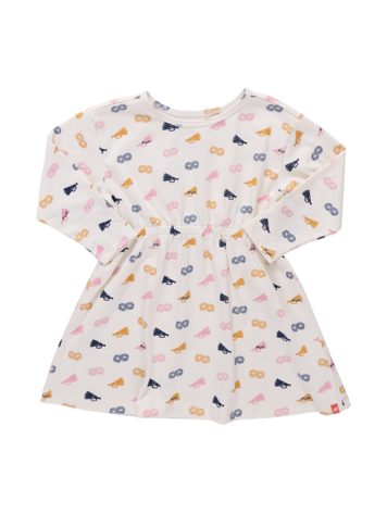 PINK CHICKEN Playground Long Sleeve Dress