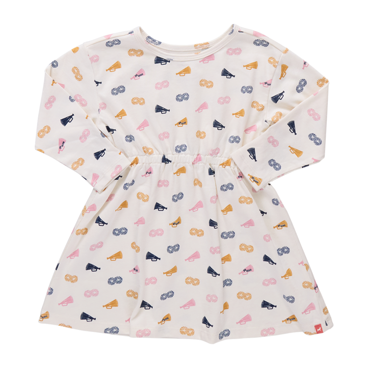 PINK CHICKEN Playground Long Sleeve Dress