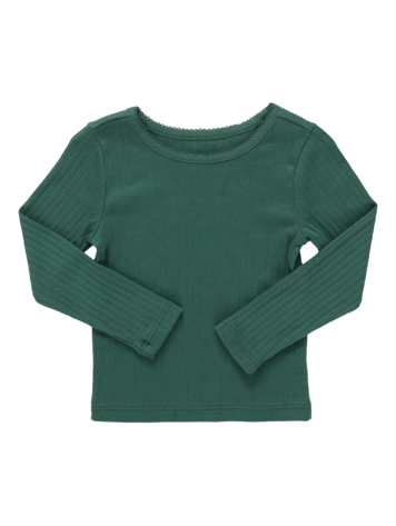 PINK CHICKEN Seesaw Long Sleeve Rib T-Shirt