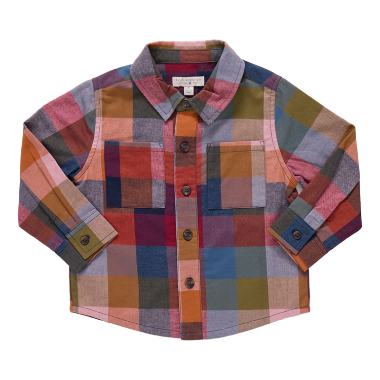 PINK CHICKEN Boys Jack Check Shirt