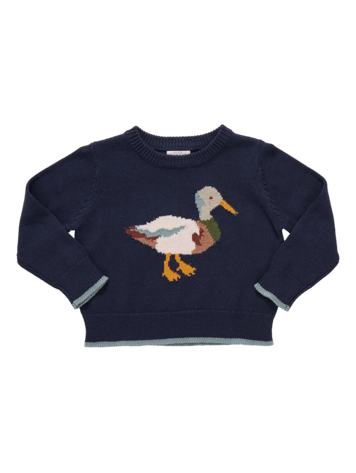PINK CHICKEN Boys Oliver Mallard Sweater