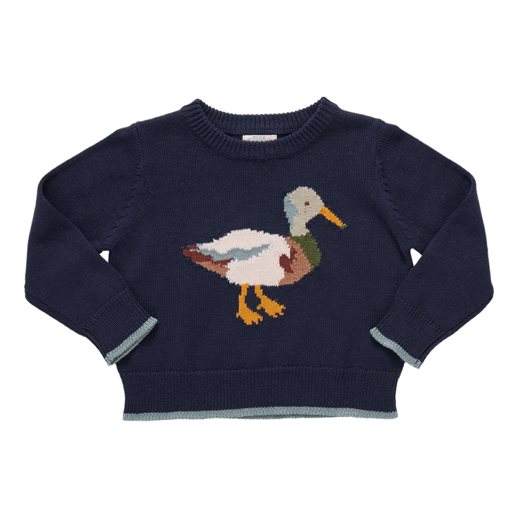 PINK CHICKEN Boys Oliver Mallard Sweater