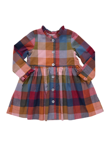 PINK CHICKEN Autumn Check Dress