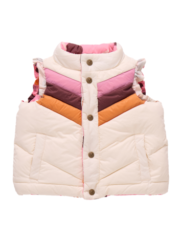 PINK CHICKEN Reversible Ruffle Ellis Vest