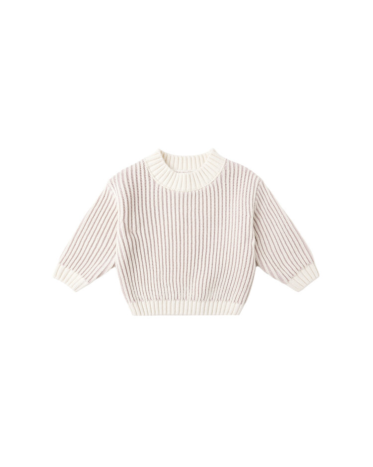 QUINCY MAE Relaxed Knit Girls Sweater