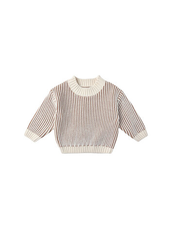 QUINCY MAE Relaxed Knit Baby Sweater