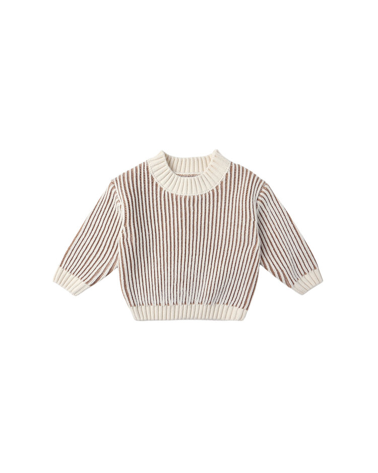 QUINCY MAE Relaxed Knit Boy Sweater