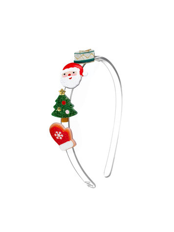 Santa Tree Drum Headband