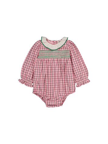 HELLO SIMONE Amande Check Romper