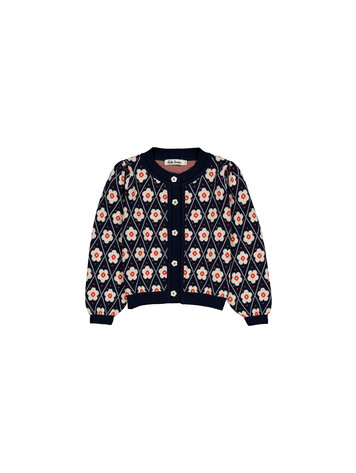 HELLO SIMONE Lison Flower Cardigan
