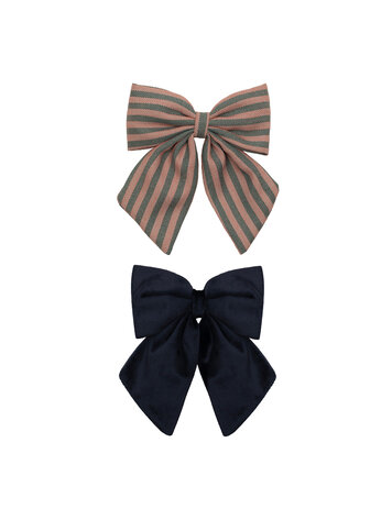 Mimi & Lula Stripe Agnes Bows