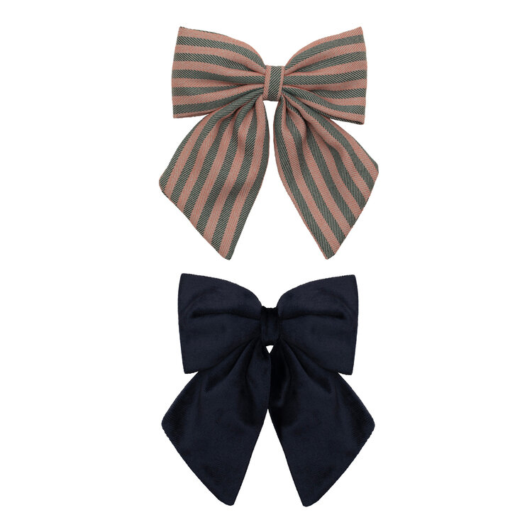 Mimi & Lula Stripe Agnes Bows