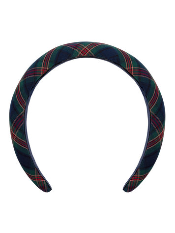 Mimi & Lula Tartan Padded Alice Headband