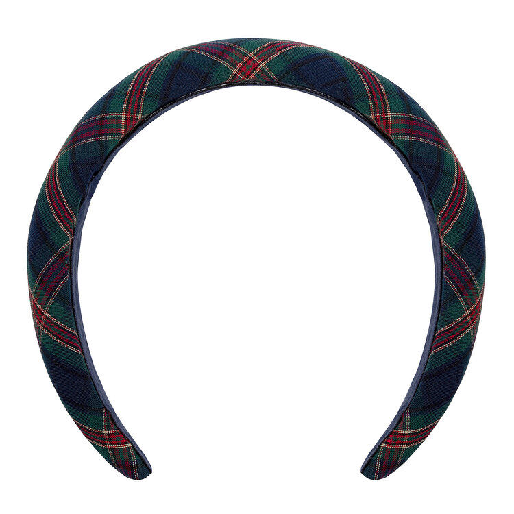 Mimi & Lula Tartan Padded Alice Headband