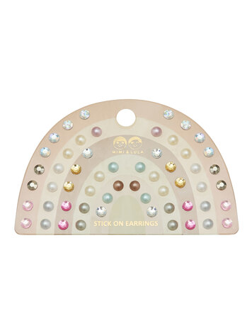 Mimi & Lula Pink Gem Earrings