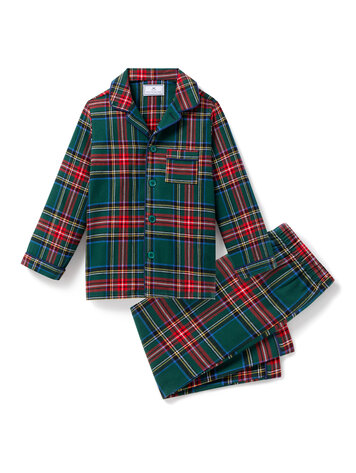 PETITE PLUME Brushed Twill Pajamas