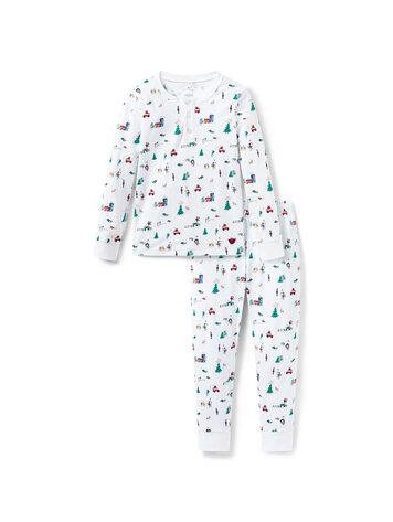 PETITE PLUME Holiday Town  Snug Fit Pajamas